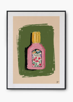Perfume Bottle Illustration – Gucci