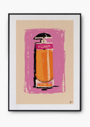 Perfume Bottle Illustration – Prada