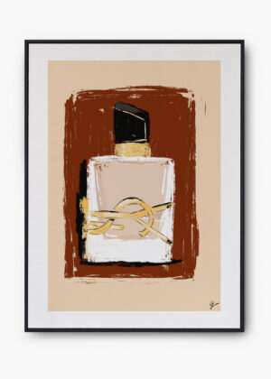Perfume Bottle Illustration – Yves Saint Laurent
