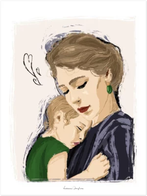 Portrait personnalisé de luxe