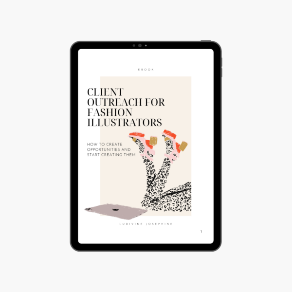 EBOOK Clients Outreach for Fashion Illustrators - ENG and FR edition