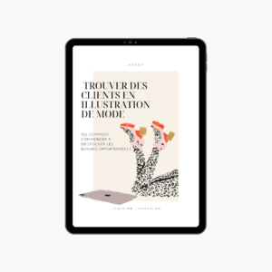 EBOOK Clients Outreach for Fashion Illustrators – ENG and FR edition